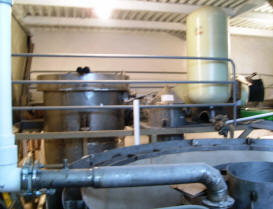 Шламоуплотнитель-реактор ШУр.М15-01к на очистных сооружениях цеха гальваники на 2МПЗ